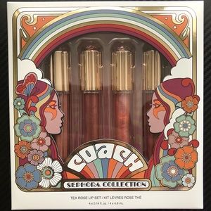 Coach x Sephora Collection Tea Rose Lip Set